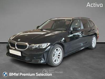 BMW Serie 3 318i 318i Touring Business Advantage auto Nero usata Trento