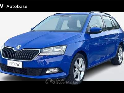 Skoda Fabia III 2015 Wagon Wagon 1.0 TSI 95cv Business my19 Blu/Azzurro usata Albignasego