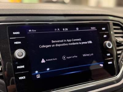 Volkswagen T-Roc unico proprietario km certificati Bianco usata SAN MICHELE SALENTINO