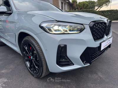 BMW X4 X4 30D M SPORT PRO LASER 20 KAMERA BLACK PACK TETTO Grigio usata Ciampino