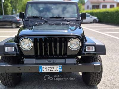 Jeep Wrangler 4.0 ASI 4p a/c Nero usata SAN MARTINO SICCOMARIO