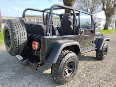 Jeep Wrangler 4.0 ASI 4p a/c Nero usata SAN MARTINO SICCOMARIO