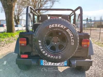 Jeep Wrangler 4.0 ASI 4p a/c Nero usata SAN MARTINO SICCOMARIO