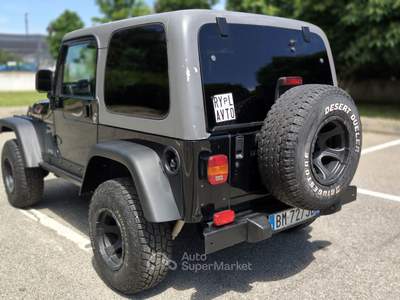 Jeep Wrangler 4.0 ASI 4p a/c Nero usata SAN MARTINO SICCOMARIO