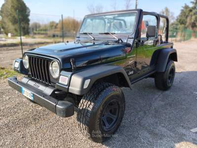 Jeep Wrangler 4.0 ASI 4p a/c Nero usata SAN MARTINO SICCOMARIO