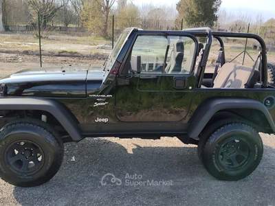 Jeep Wrangler 4.0 ASI 4p a/c Nero usata SAN MARTINO SICCOMARIO