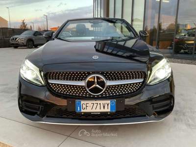 Mercedes-Benz Classe C d 4Matic Auto Cabrio Premium Plus Nero usata Pieve di Cento