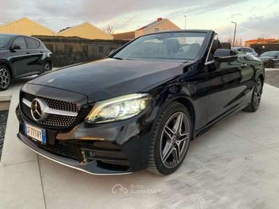 Mercedes-Benz Classe C d 4Matic Auto Cabrio Premium Plus Nero usata Pieve di Cento