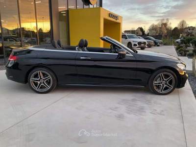 Mercedes-Benz Classe C d 4Matic Auto Cabrio Premium Plus Nero usata Pieve di Cento