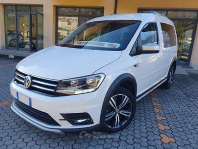 Volkswagen Caddy 2.0 TDI Alltrack 4Motion Bianco usata Dubino