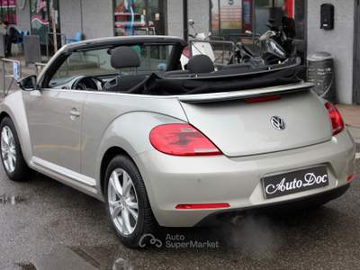 Volkswagen Maggiolino Cabrio 1.2 TSI DSG FULL LED SEDILI RISC Beige usata Villongo
