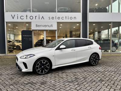 BMW Serie 1 120 120I M-SPORT 156 CV C.AUTOMATICO NAVI CARPLAY Bianco usata Brescia