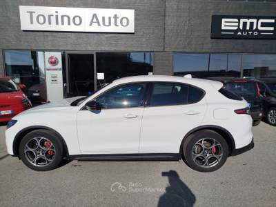 Alfa Romeo Stelvio Stelvio 2.2 Turbodiesel 160 CV AT8 RWD Competizione Bianco usata Cherasco