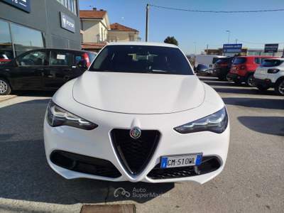 Alfa Romeo Stelvio Stelvio 2.2 Turbodiesel 160 CV AT8 RWD Competizione Bianco usata Cherasco