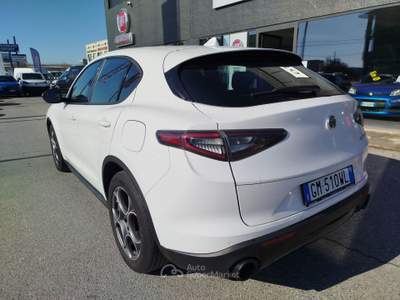 Alfa Romeo Stelvio Stelvio 2.2 Turbodiesel 160 CV AT8 RWD Competizione Bianco usata Cherasco