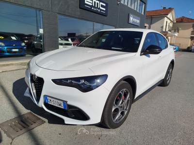 Alfa Romeo Stelvio Stelvio 2.2 Turbodiesel 160 CV AT8 RWD Competizione Bianco usata Cherasco