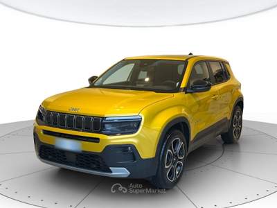 Jeep Avenger 1.2 turbo 100cv summit Giallo usata Vicenza