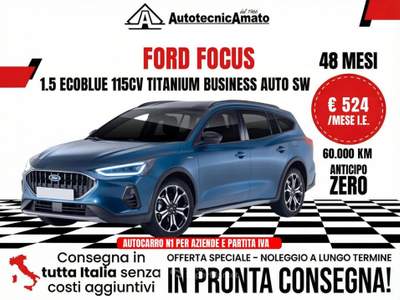 Ford Focus 1.5 EcoBlue 115 CV automatico SW Titanium Business usata Marsala