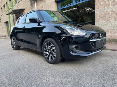 Suzuki Swift 1.2 83CV CVT AUTOMATICA HYBRID TOP KM-0 NAVIGATORE Nero usata Venezia