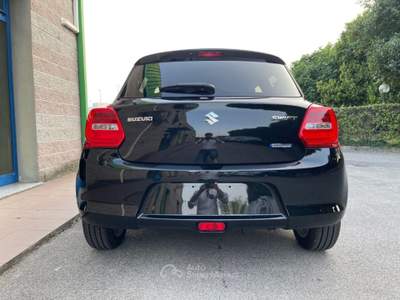 Suzuki Swift 1.2 83CV CVT AUTOMATICA HYBRID TOP KM-0 NAVIGATORE Nero usata Venezia