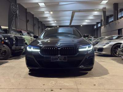 BMW Serie 5 520d d 48V xDrive Touring Msport Nero usata Bologna