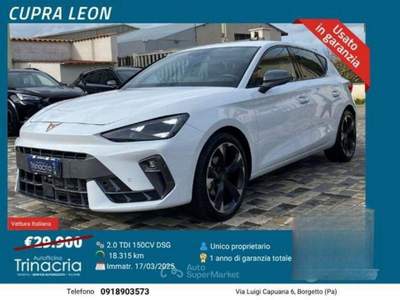 Cupra Leon 2.0 TDI 150CV DSG usata Partinico