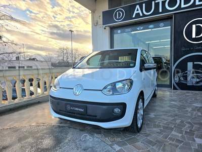 Volkswagen up! 5p. eco move BlueMotion Technology#METANO#PELLE#CRUISE#SEDILI RISCALDABILI Bianco usata Altamura