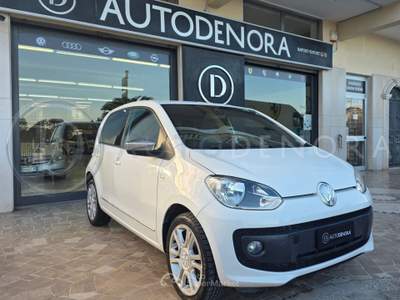 Volkswagen up! 5p. eco move BlueMotion Technology#METANO#PELLE#CRUISE#SEDILI RISCALDABILI Bianco usata Altamura