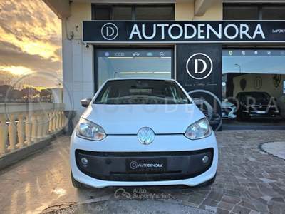 Volkswagen up! 5p. eco move BlueMotion Technology#METANO#PELLE#CRUISE#SEDILI RISCALDABILI Bianco usata Altamura