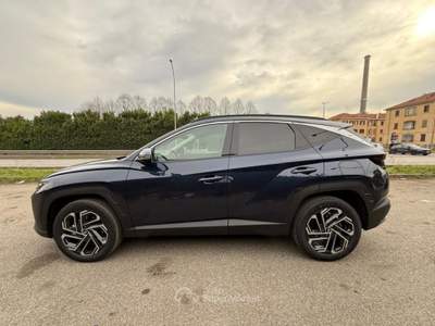 Hyundai Tucson 1.6 HEV 215cv aut.Exellence Blu/Azzurro usata VAREDO
