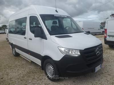 Mercedes-Benz Sprinter 9 posti panorama Bianco usata San Michele Salentino
