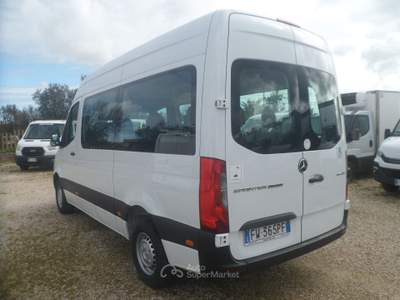 Mercedes-Benz Sprinter 9 posti panorama Bianco usata San Michele Salentino
