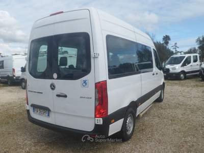 Mercedes-Benz Sprinter 9 posti panorama Bianco usata San Michele Salentino