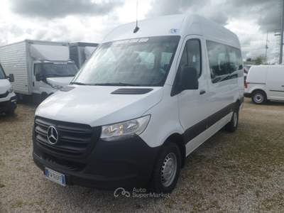 Mercedes-Benz Sprinter 9 posti panorama Bianco usata San Michele Salentino