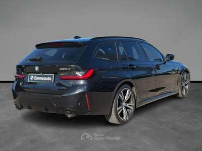 BMW Serie 3 320d 320 d 48V xDrive Touring Msport Nero usata LECCE