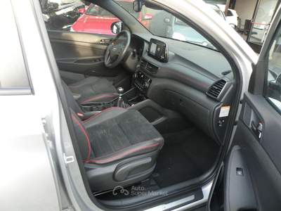 Hyundai Tucson Tucson II 2018 1.6 crdi 48V N-LINE 2wd 136cv my20 Argento usata Treviglio