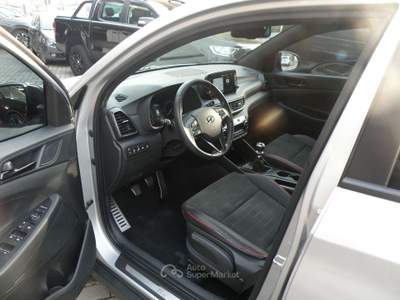 Hyundai Tucson Tucson II 2018 1.6 crdi 48V N-LINE 2wd 136cv my20 Argento usata Treviglio