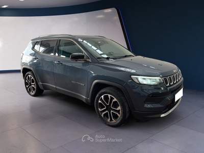 Jeep Compass II 2021 1.3 turbo t4 Limited 2wd 130cv Blu/Azzurro usata Torino