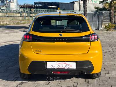 Peugeot 208 PureTech 75CV Active Neopatentati Finanziabile Giallo usata Manzano