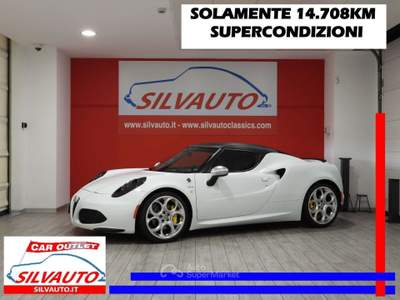 Alfa Romeo 4C COUPE’ 1.750CC TBi 240 CV - SOLO14.708KM (2014) Bianco usata Grumello del Monte