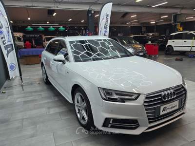 Audi A4 AUDI A4 SW S-LINE SPORT 2000 D 150CV Bianco usata Torino
