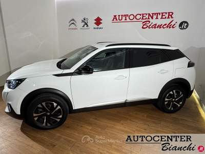 Peugeot 2008 1.5 bluehdi Allure Pack s&amp;s 130cv eat8 Bianco usata Castelnovo ne' Monti
