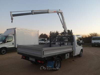 Ford Transit cassone fisso con gru Bianco usata San Michele Salentino
