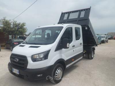 Ford Transit doppia cabina ribaltabile trilaterale Bianco usata San Michele Salentino