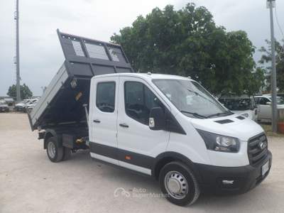 Ford Transit doppia cabina ribaltabile trilaterale Bianco usata San Michele Salentino