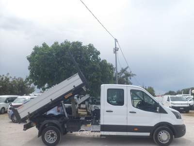 Ford Transit doppia cabina ribaltabile trilaterale Bianco usata San Michele Salentino