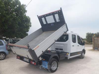 Ford Transit doppia cabina ribaltabile trilaterale Bianco usata San Michele Salentino