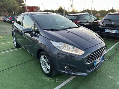 Ford Fiesta 5 porte Bz.- GPL Blu/Azzurro usata Giovinazzo