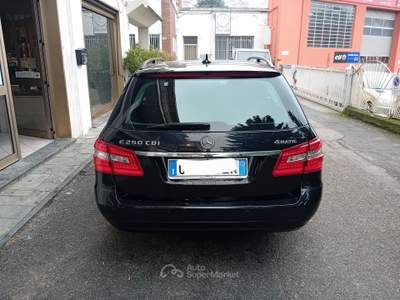 Mercedes-Benz Classe E Classe E - W212 SW cdi be 4matic auto Nero usata Canelli