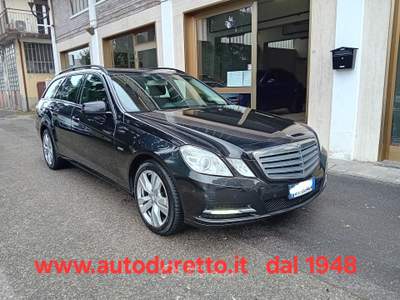 Mercedes-Benz Classe E Classe E - W212 SW cdi be 4matic auto Nero usata Canelli